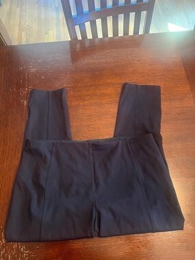 Tahari black ponte pull on dress pants 2X